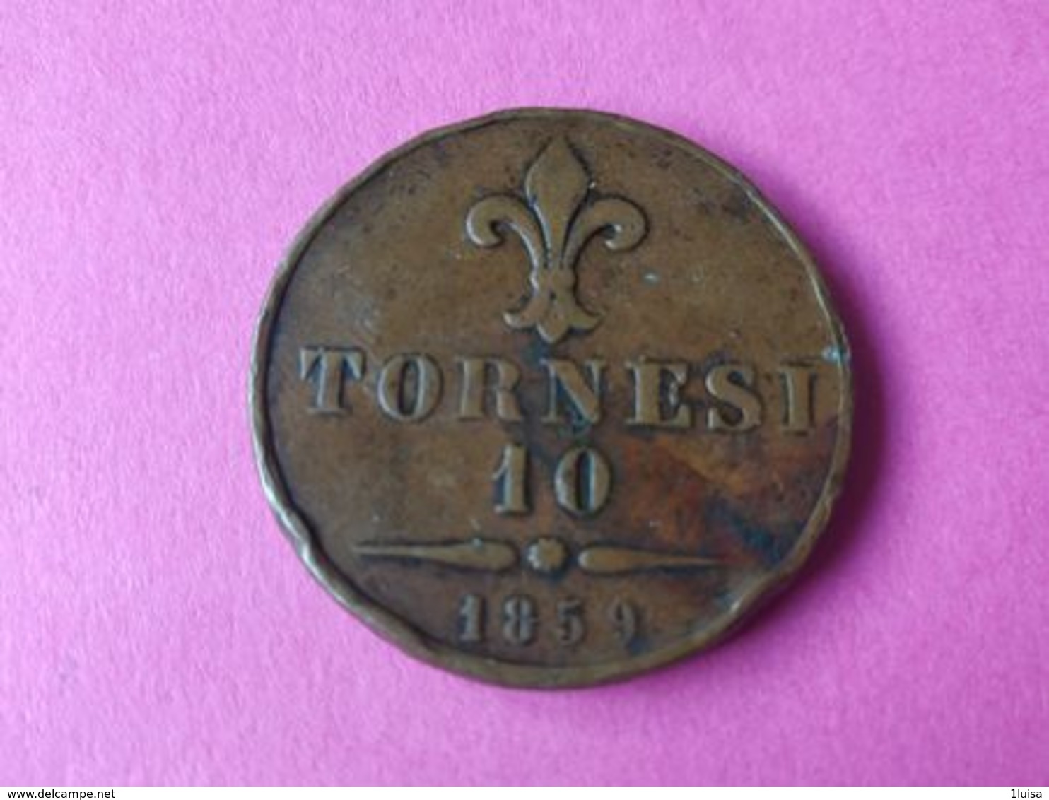 10 Tornesi 1859 - Due Sicilie