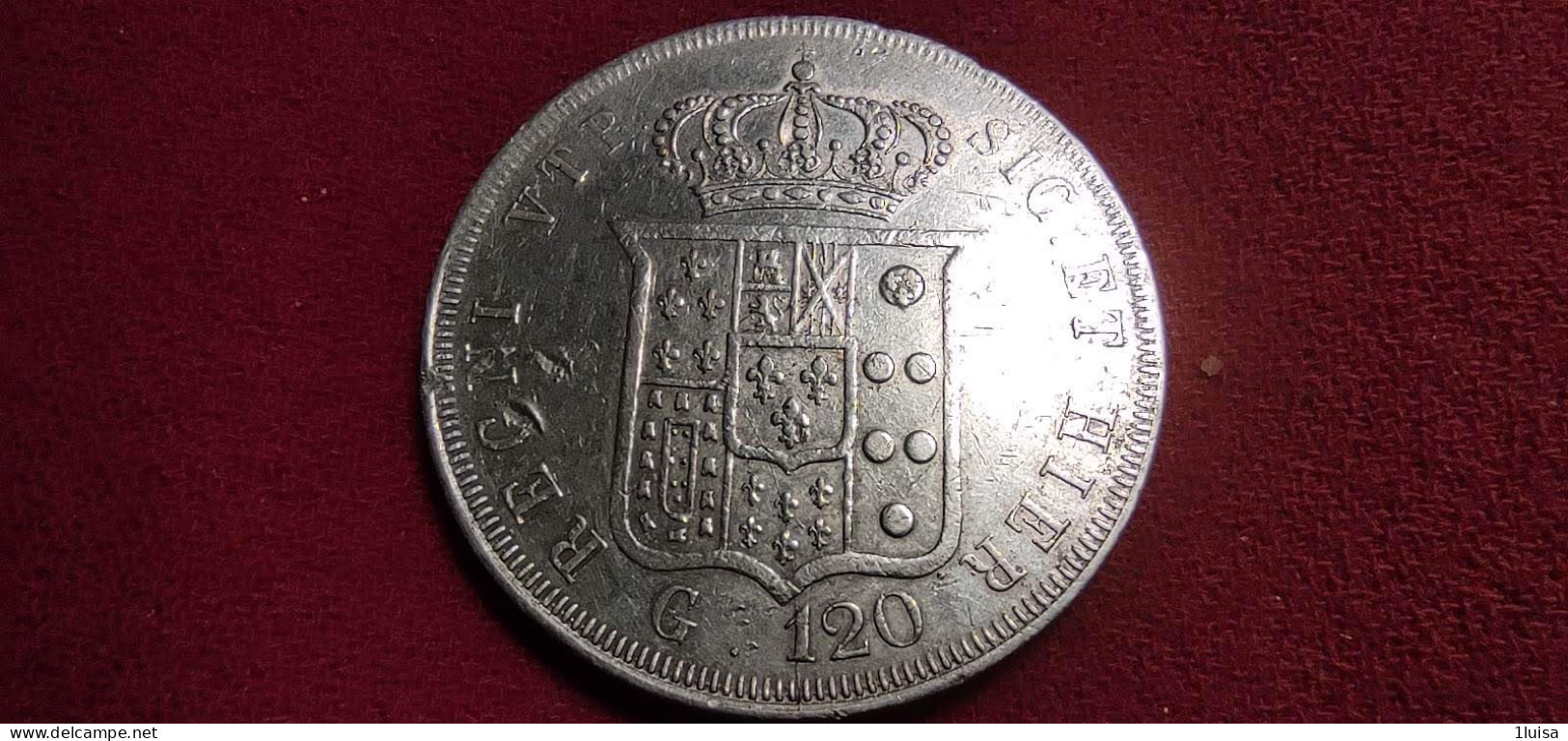 120 Grana 1840 - Two Sicilia