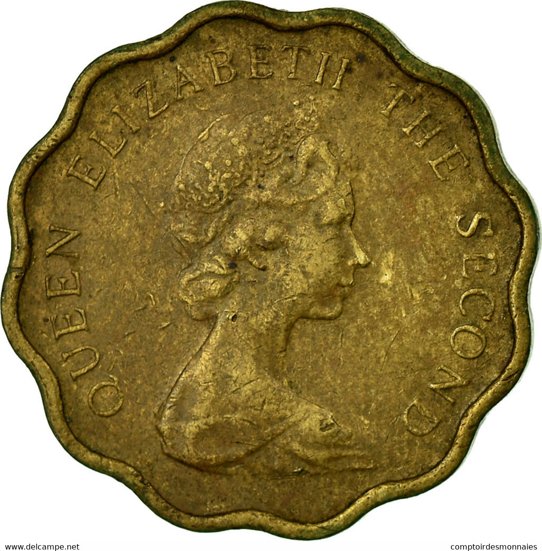 Monnaie, Hong Kong, Elizabeth II, 20 Cents, 1978, TB+, Nickel-brass, KM:36 - Hong Kong