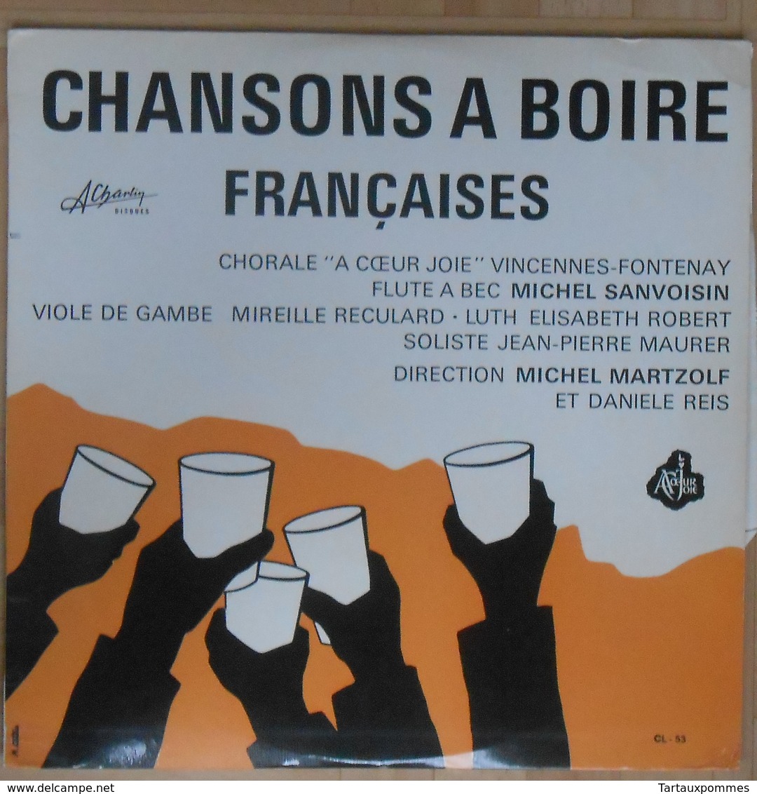 Chansons à Boire Françaises - Album 33T - Humor, Cabaret