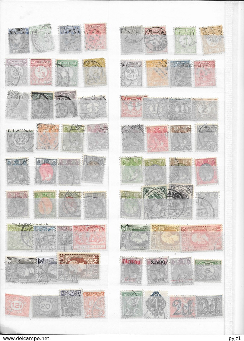 Netherlands USED Collection Of More Then 1000  All Different (16 Scans) - Collezioni (senza Album)