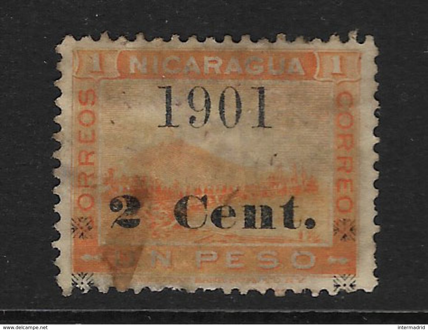 NICARAGUA - CLÁSICO. Yvert Nº 135 Usado Y Defectuoso - Nicaragua