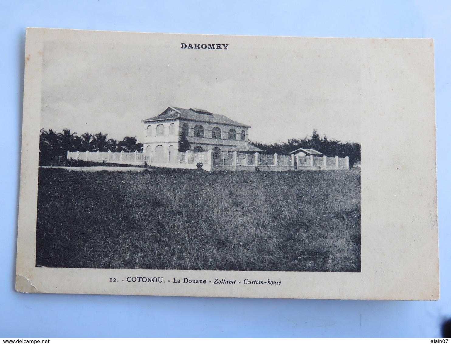 C. P. A. : Benin, Dahomey : COTONOU : La Douane - Benin