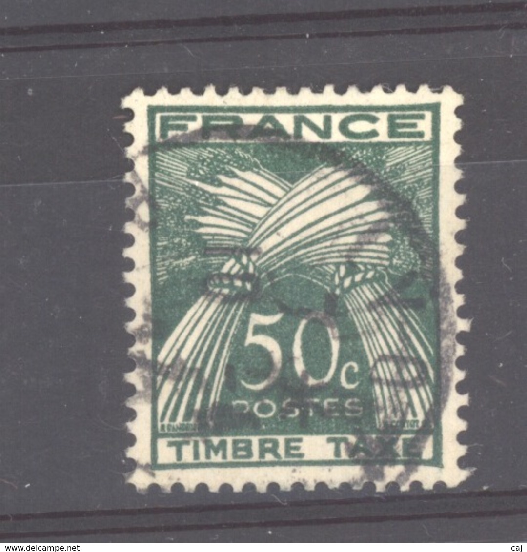 France  -  Taxes  :  Yv 80  (o) - 1859-1959 Oblitérés