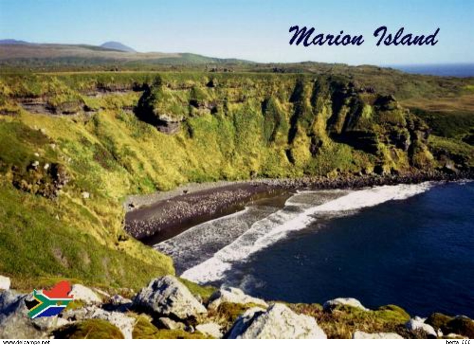 Marion Island View New Postcard Marioninseln Südafrika AK - Südafrika