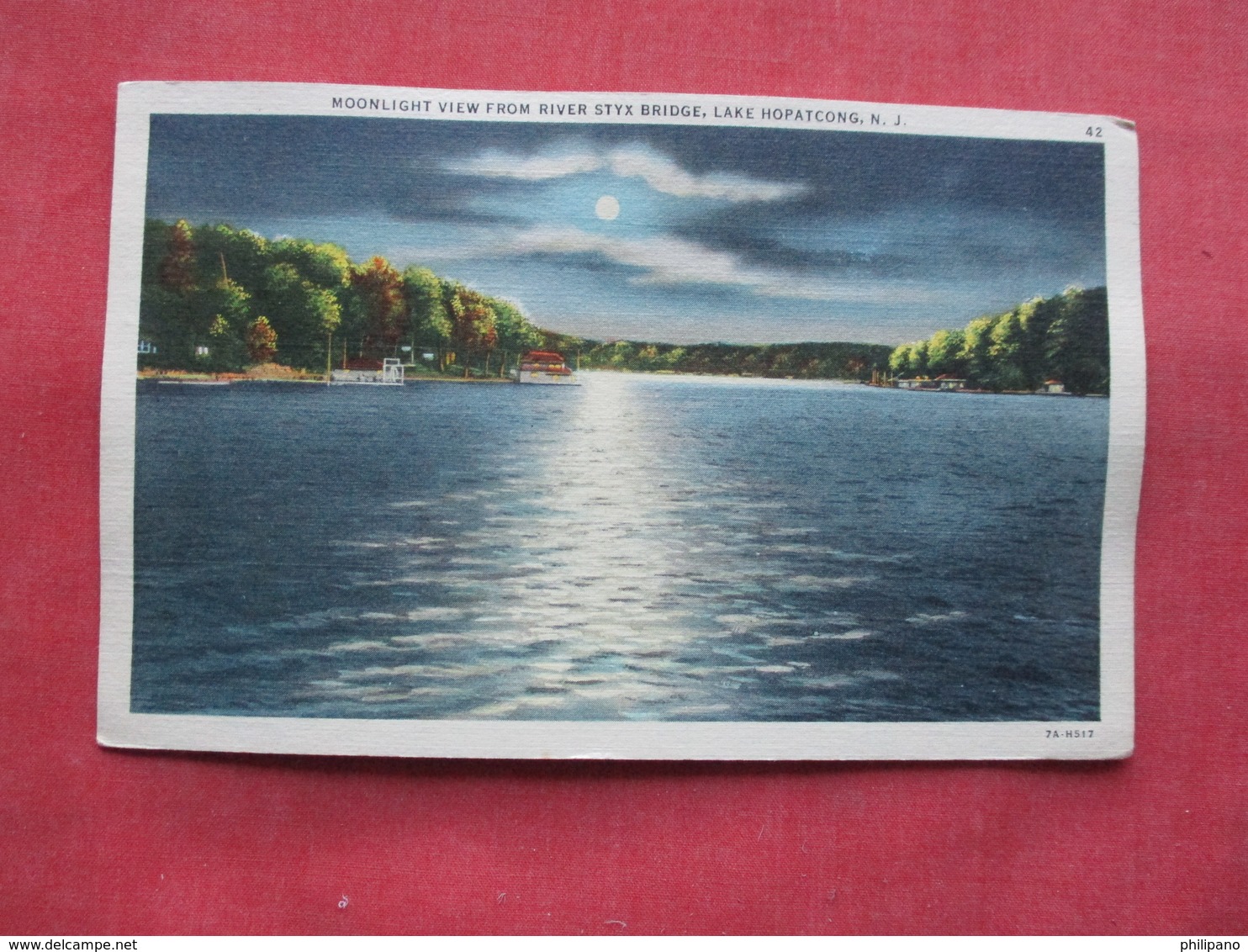 Moonlight View  Lake Hopatcong  New Jersey    -ref    3573 - Other & Unclassified