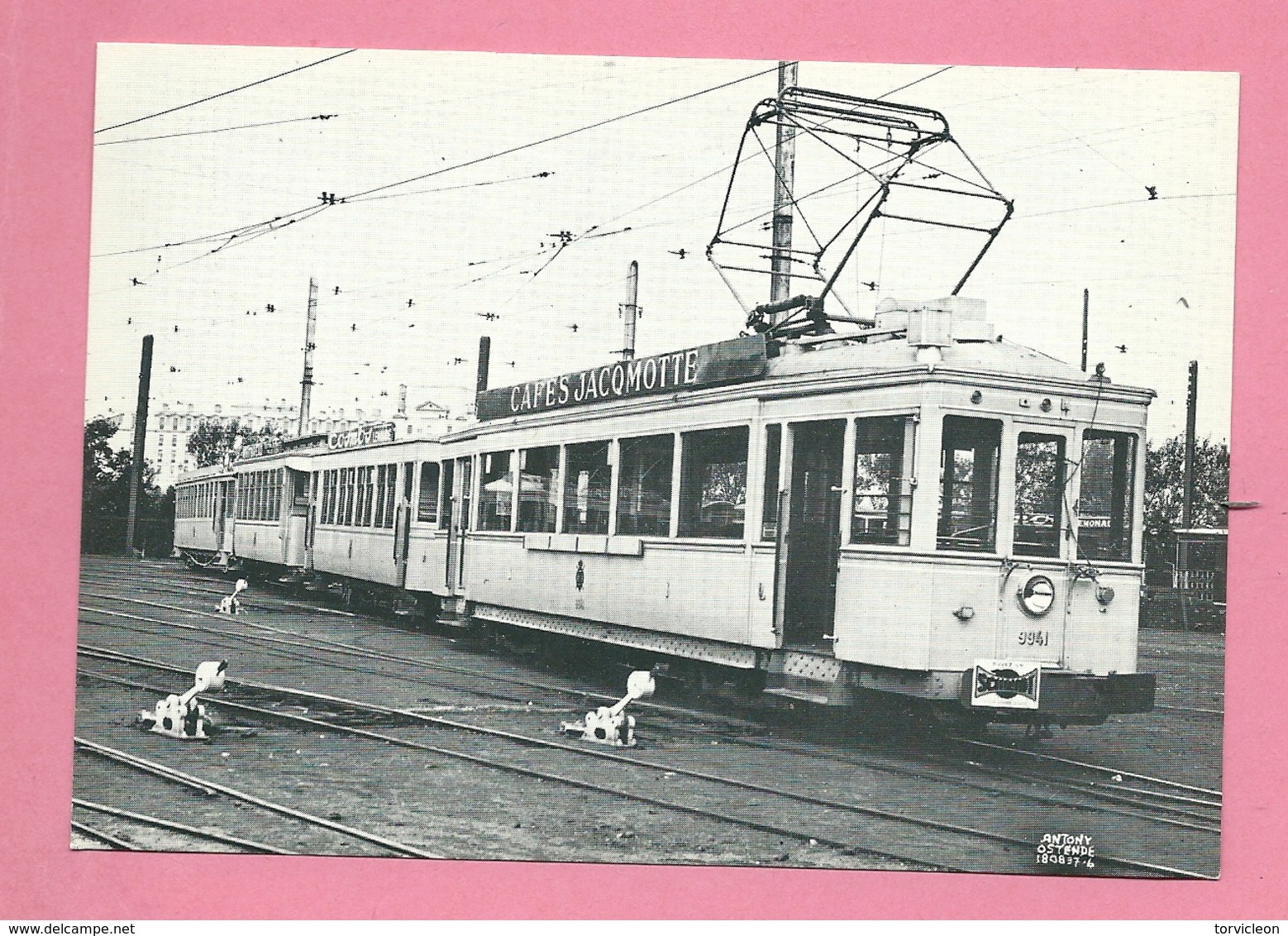 C.P. Oostende  =  TRAM  Dépôt - Oostende