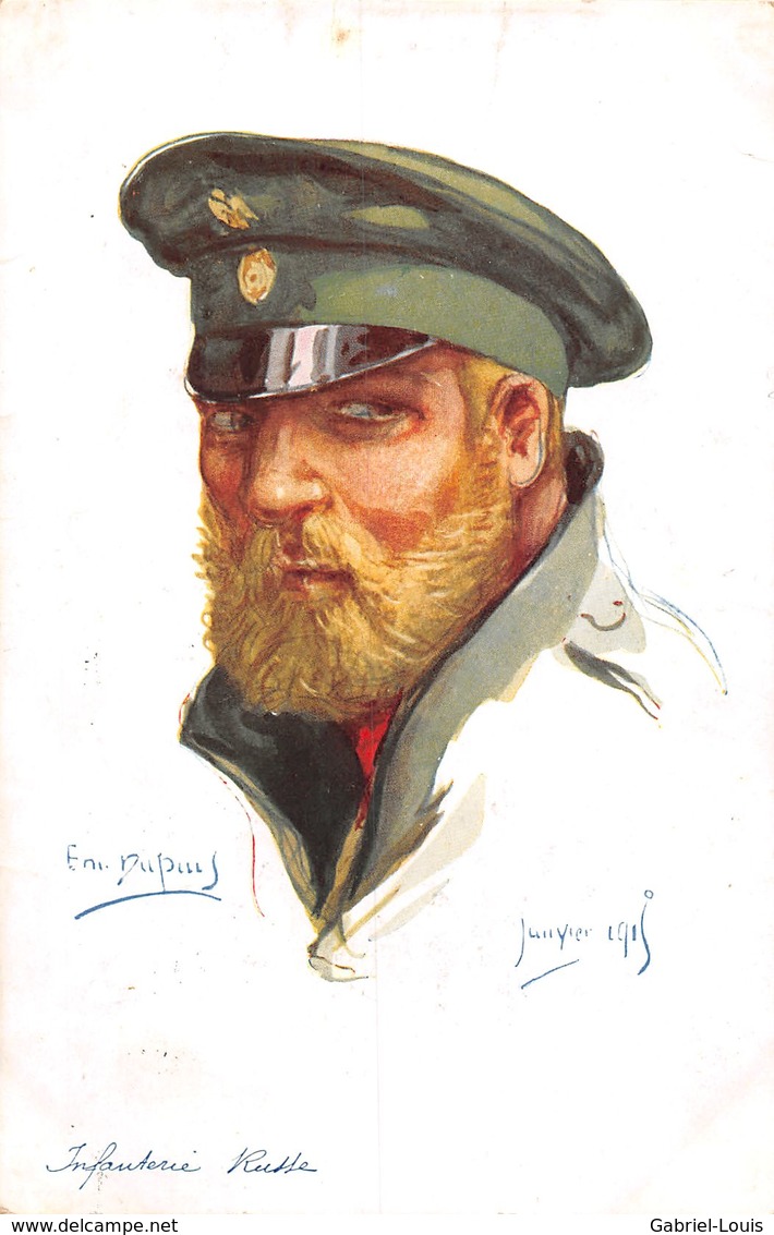 Infanterie Russe - Janvier 1915 - Militaria - Guerre 1914-1918 - Emile Dupuis - Dupuis, Emile