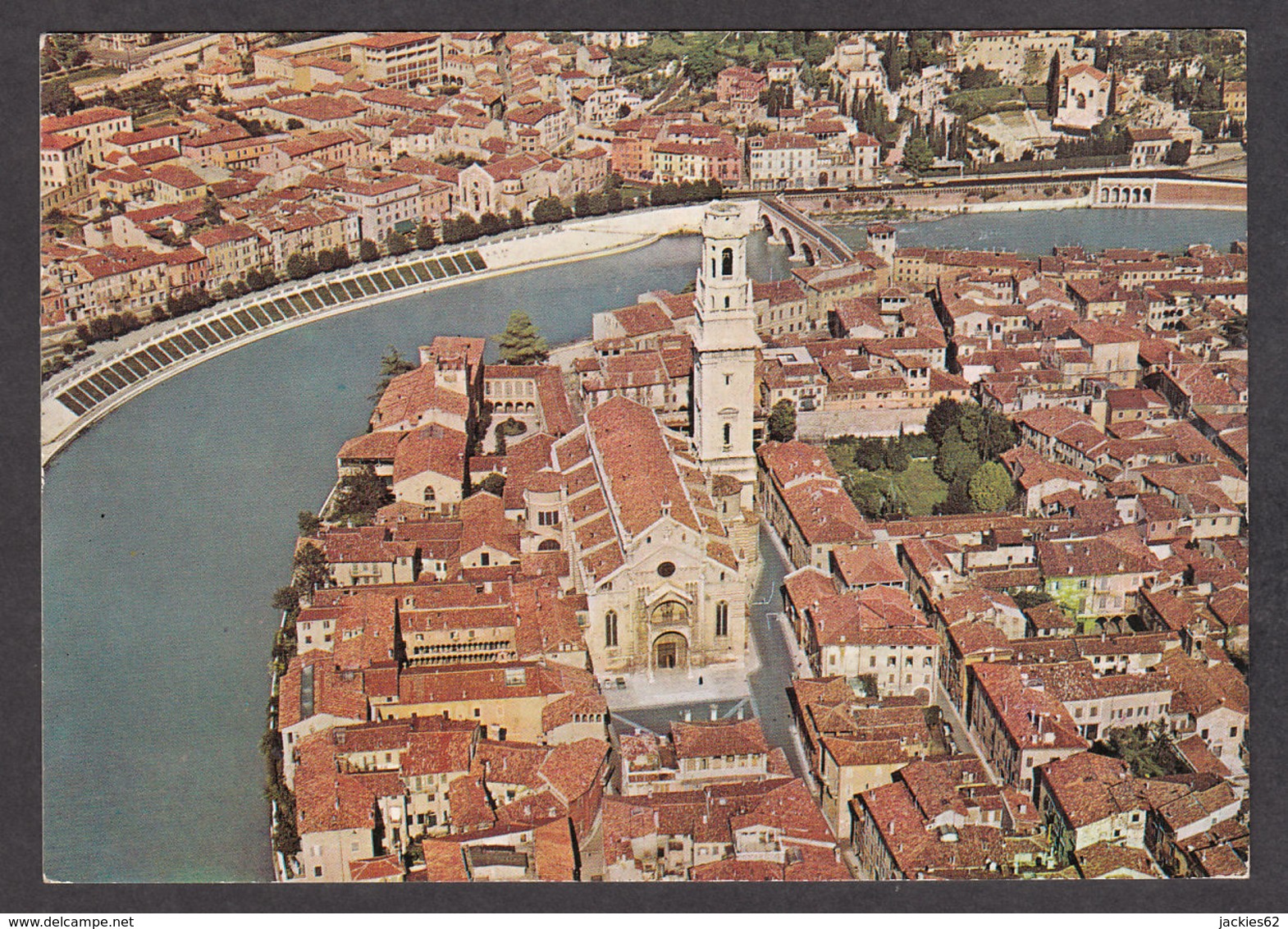 87933/ VERONA, Veduta Aerea Con Vista Del Duomo - Verona