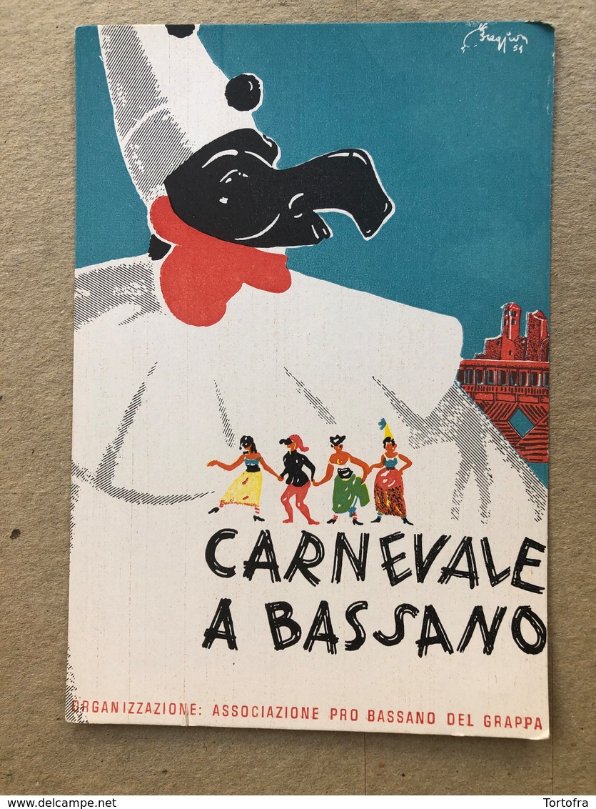 CARNEVALE A BASSANO 1955 - Vicenza