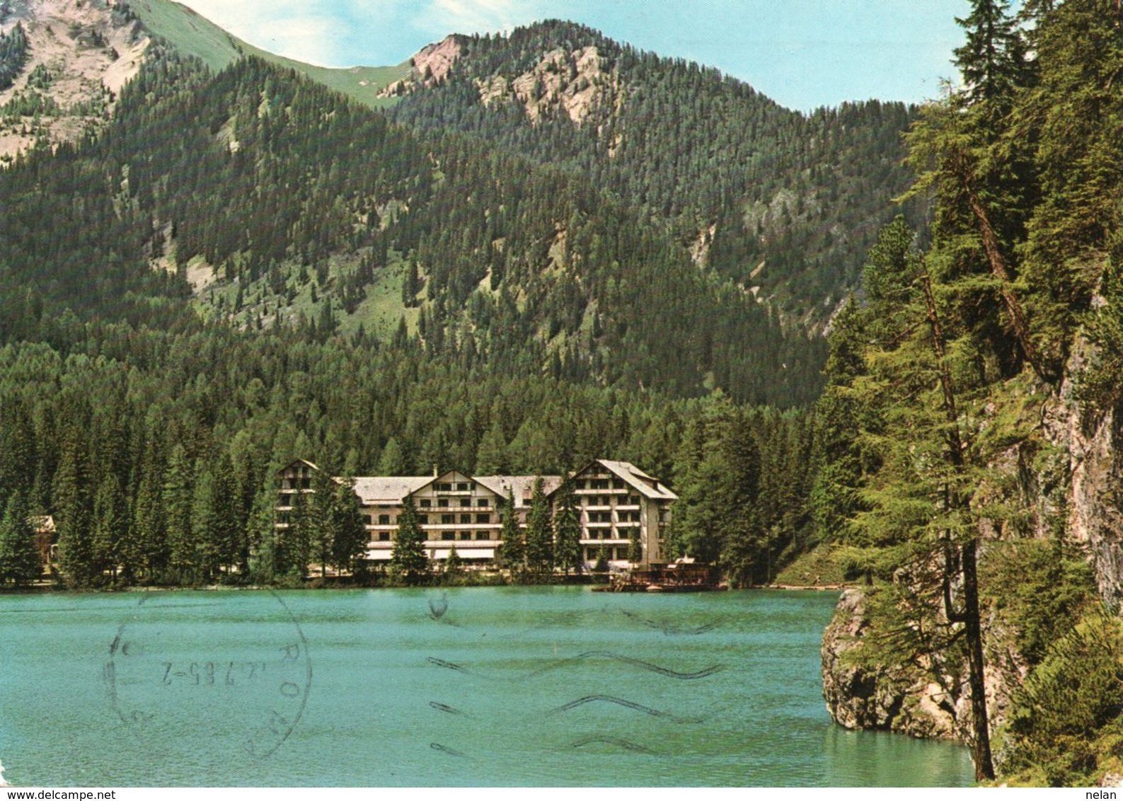HOTEL LAGO DI BRAIES- VIAGGIATA   F.G - Bolzano