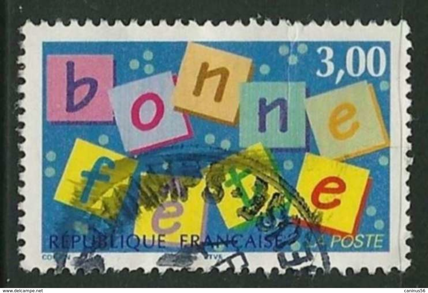 1997 Yt 3045 (o) Bonne Fête - Oblitérés