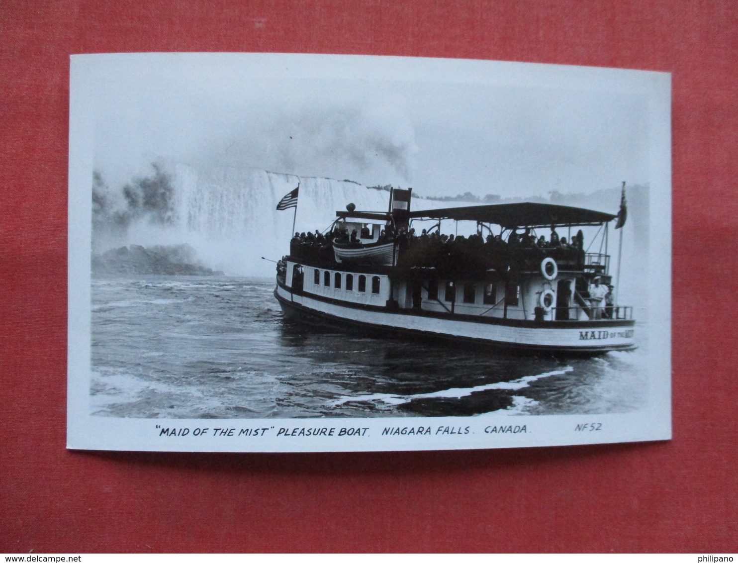 RPPC--    Maid Of The Mist  Pleasure Boat     Canada > Ontario >  Niagara Falls---ref    3573 - Other & Unclassified