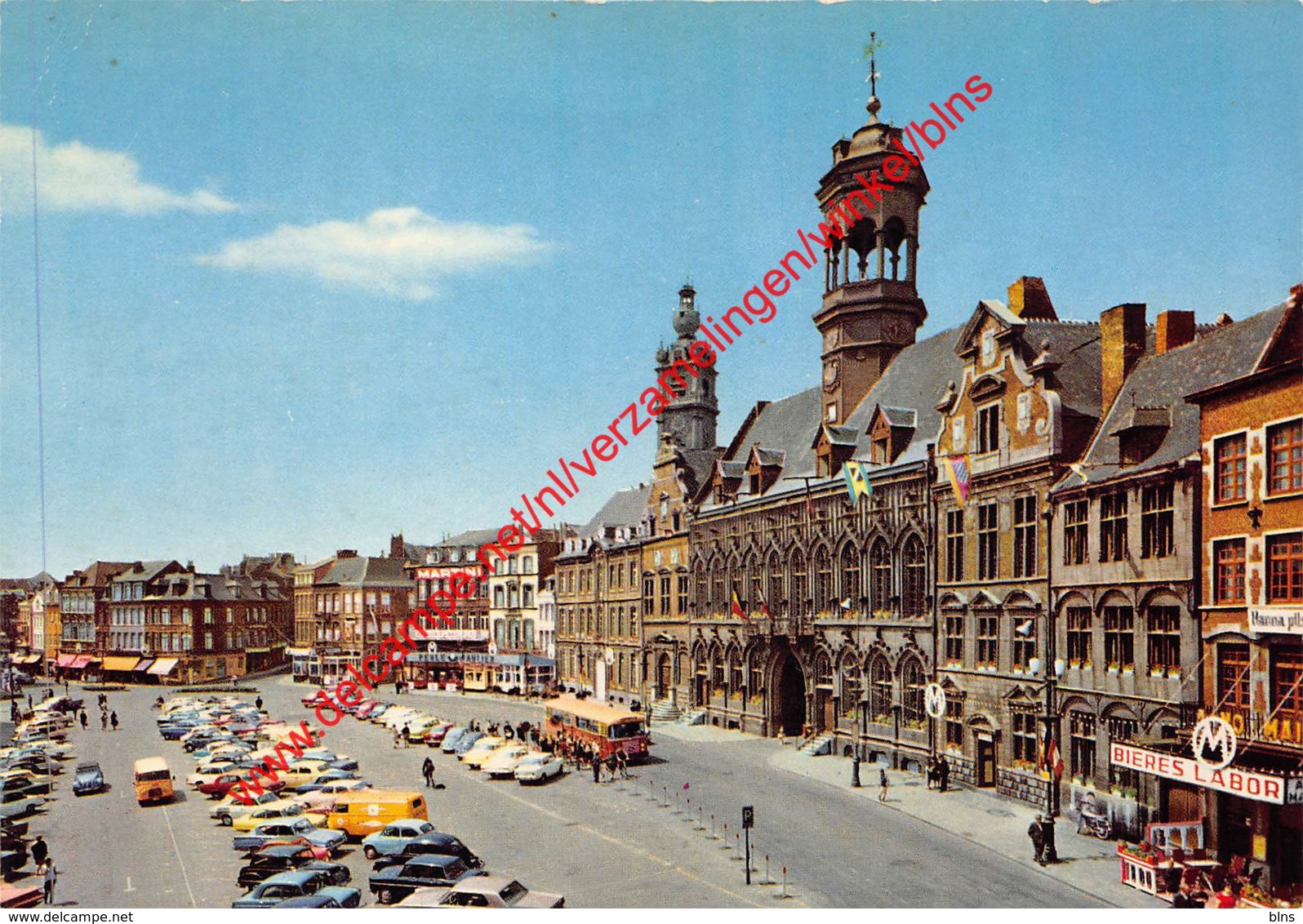 Hôtel De Ville Et La Place - Mons - Mons