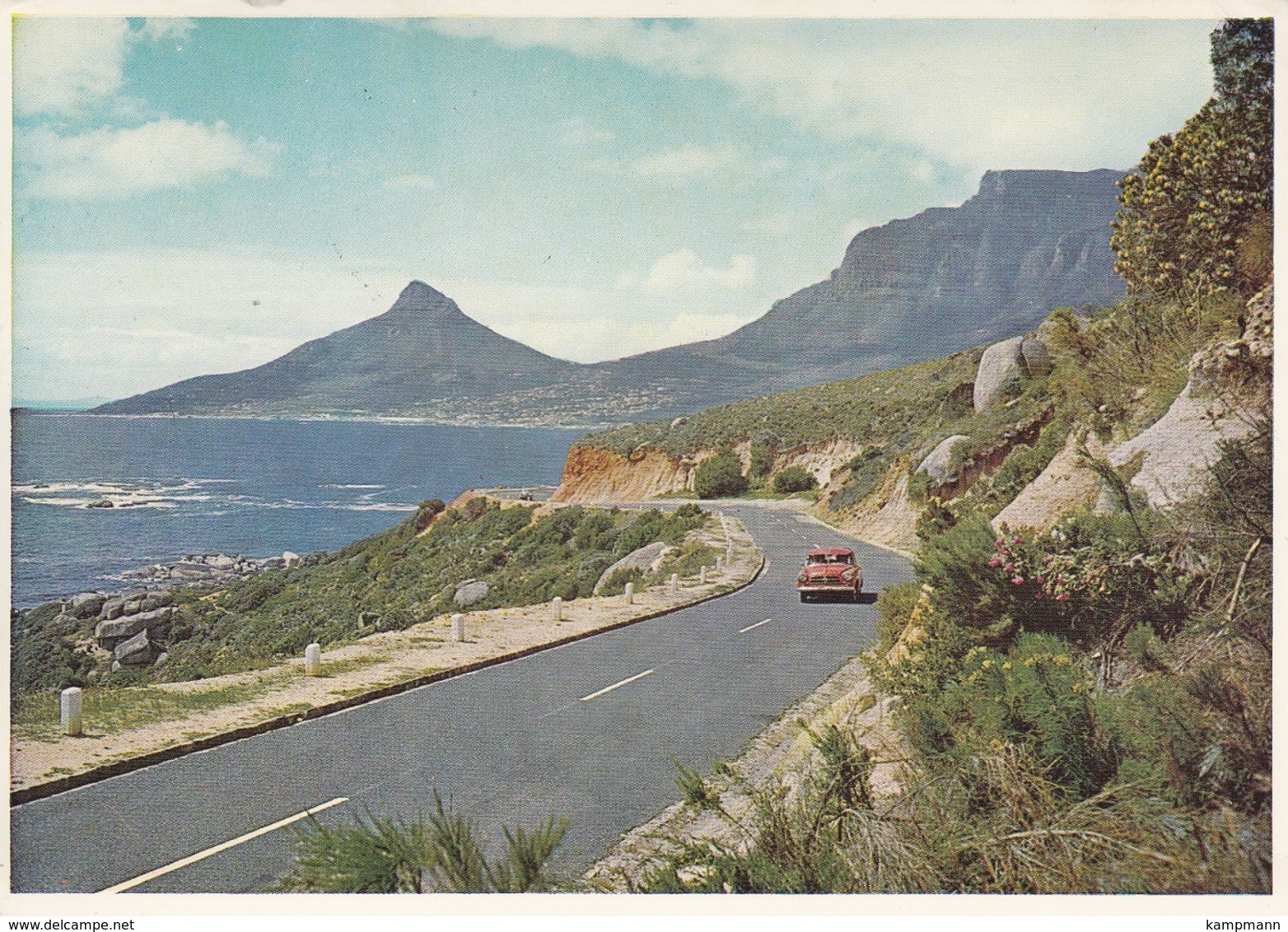 Borgward Isabella,Marine Drive,Cape Peninsula,South Africa, Gelaufen - Voitures De Tourisme