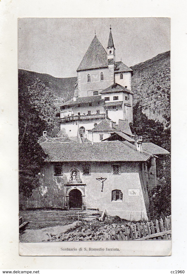 Coredo (Trento) - Santuario Di San Romedio - Facciata - Collettoria S. Romedio - Viaggiata - (FDC16622) - Trento