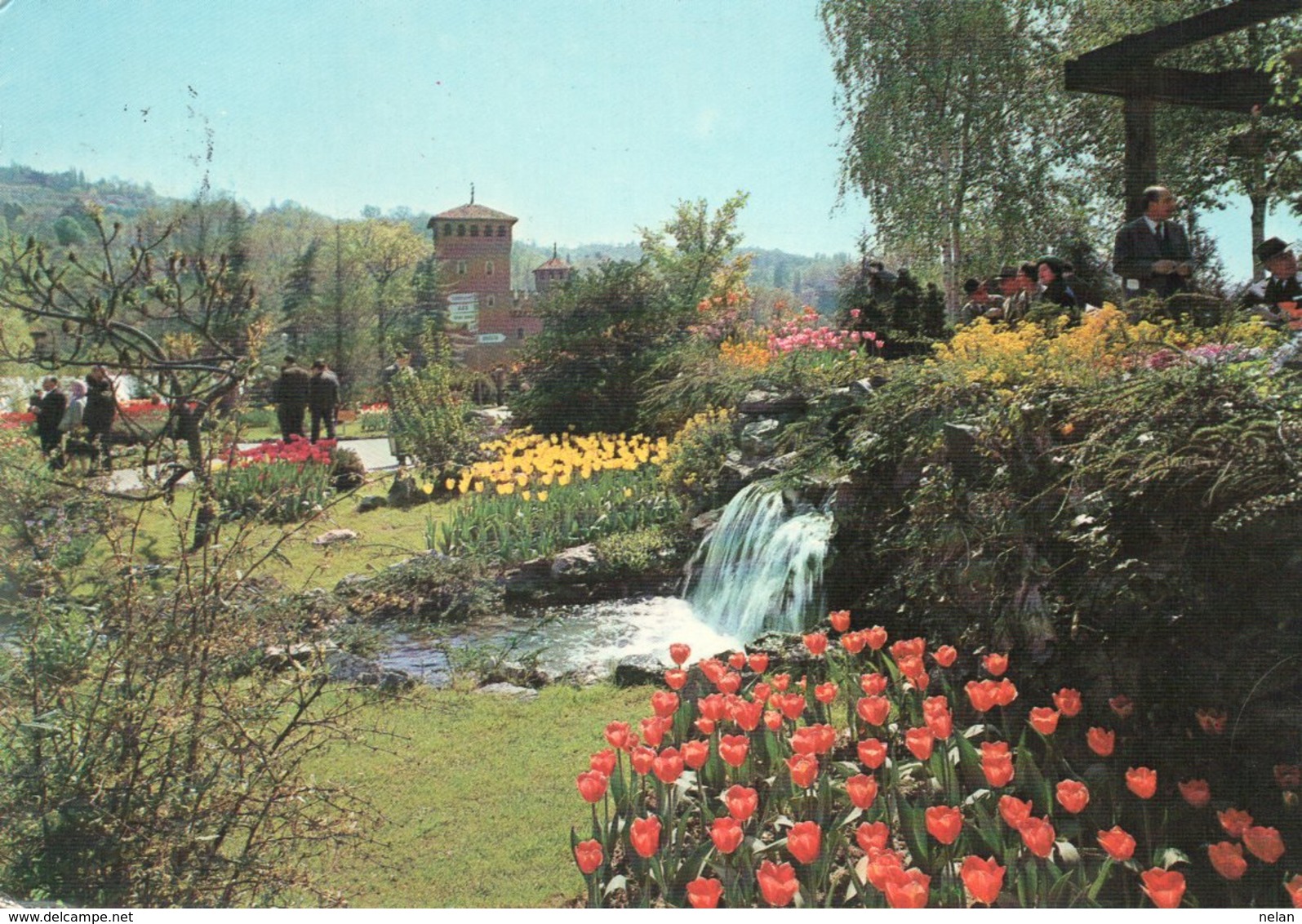 TORINO-FIORI AL PARCO DEL VALENTINO- VIAGGIATA   F.G - Parken & Tuinen