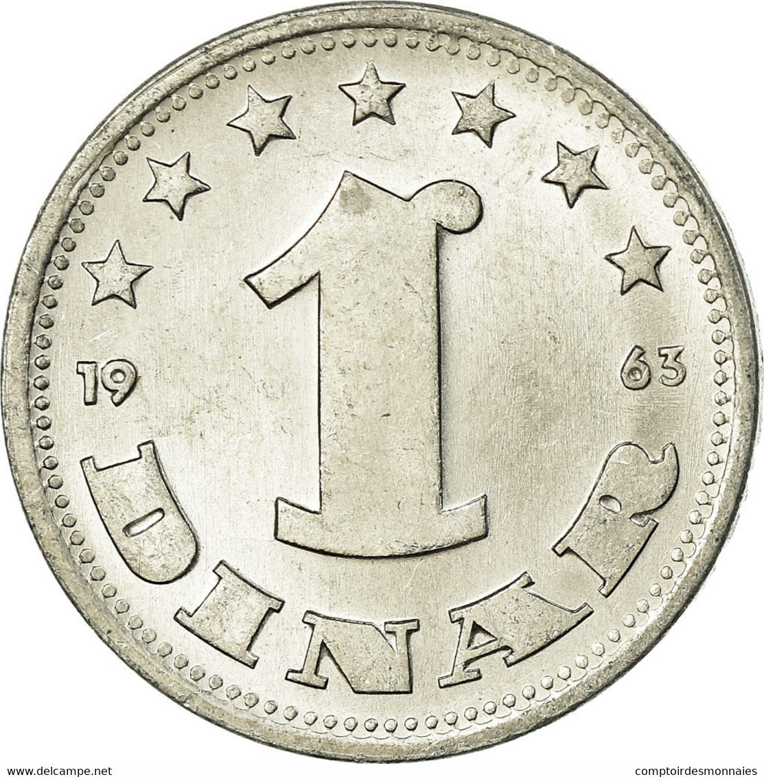 Monnaie, Yougoslavie, Dinar, 1963, SUP, Aluminium, KM:36 - Jugoslawien