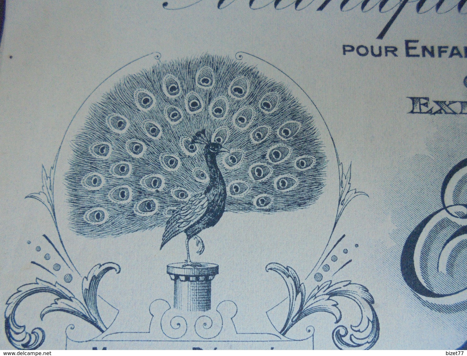 LE PAON - IVRY SUR SEINE, 1935 - MANUFACTURE DE CHAUSSURES, E. RIBET- PLAIGNAUD, 32 RUE DE CHATEAUDUN - ILLUSTREE - Autres & Non Classés