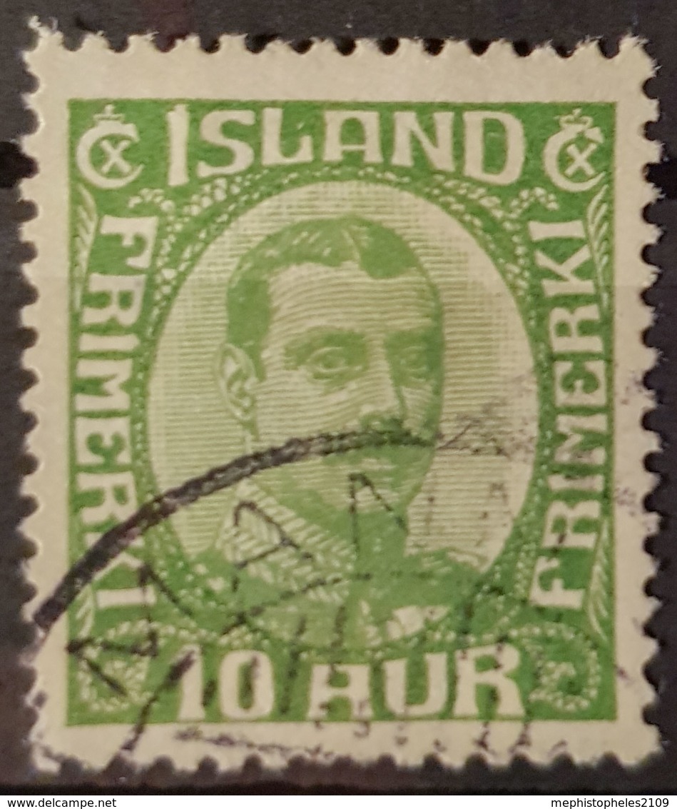 ICELAND 1921 - Canceled - Sc# 116 - 10a - Oblitérés