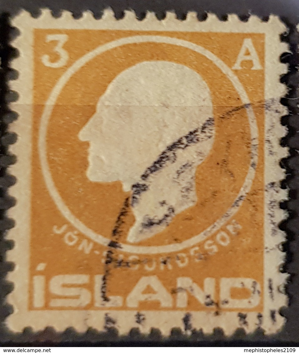 ICELAND 1911 - Canceled - Sc# 87 - 3a - Used Stamps