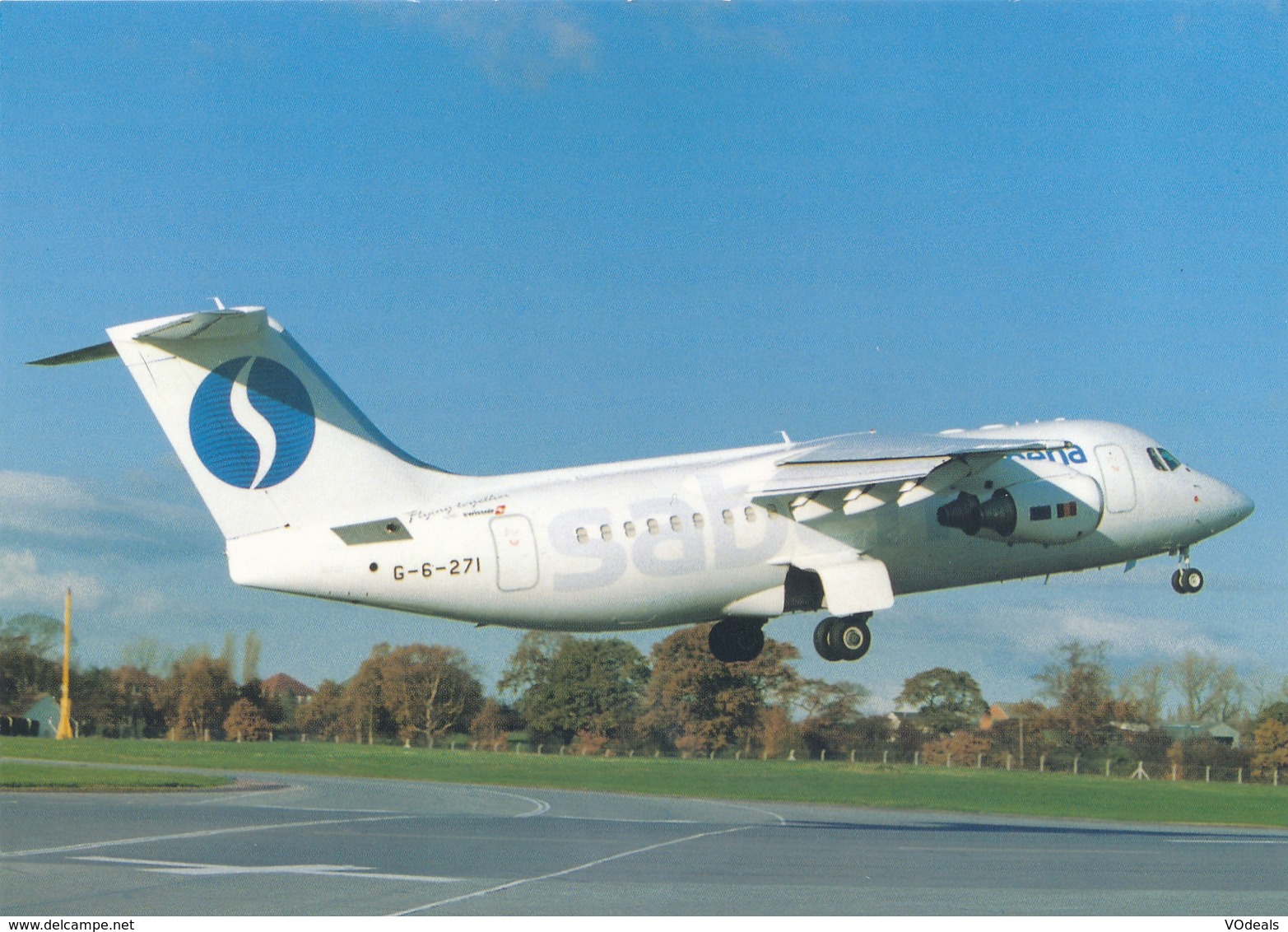 CP - Avion - Vliegtuig - Sabena - Avro RJ85 - OO-DJK - Autres & Non Classés