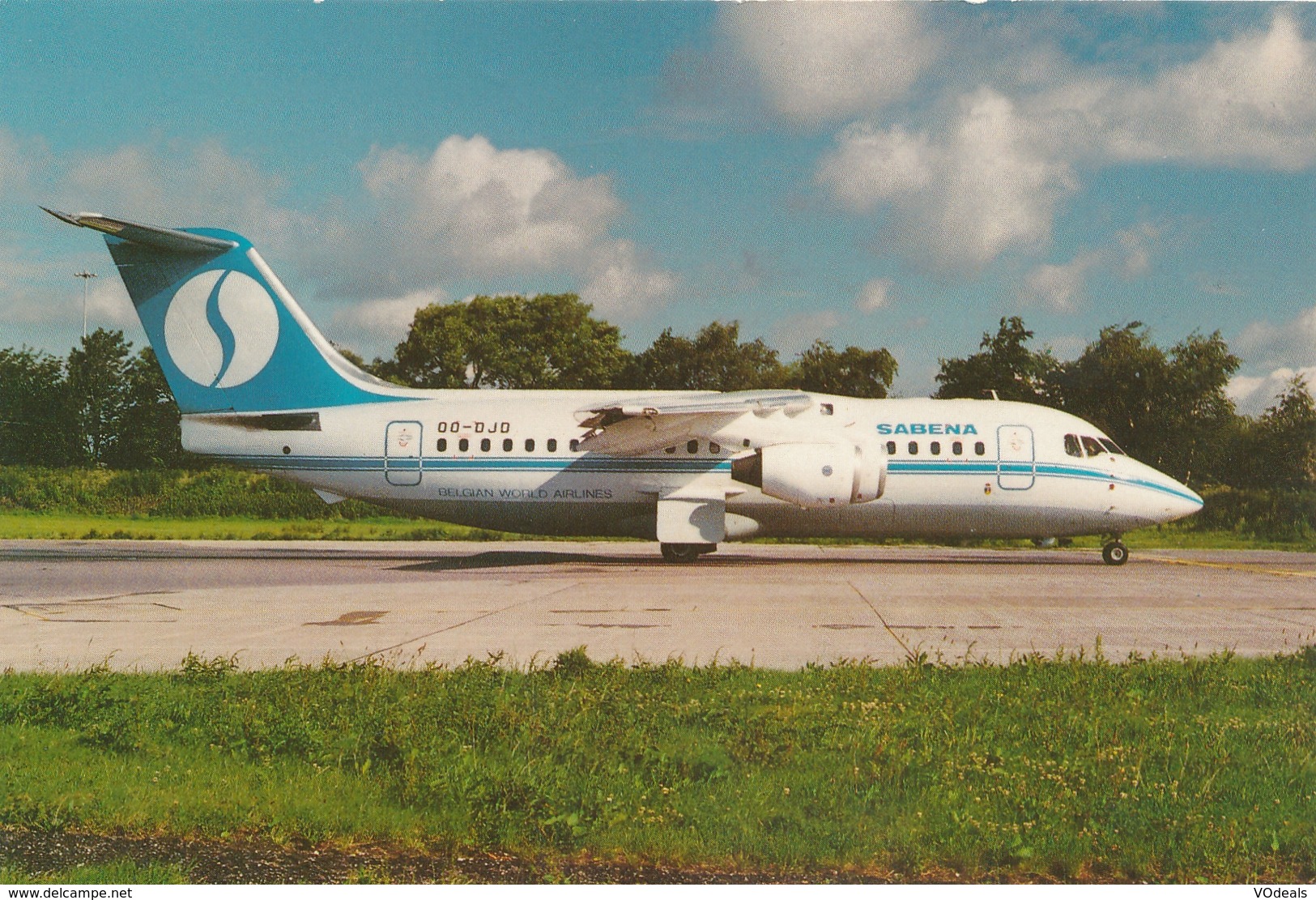 CP - Avion - Vliegtuig - Sabena - Avro RJ85 - OO-DJD - Autres & Non Classés