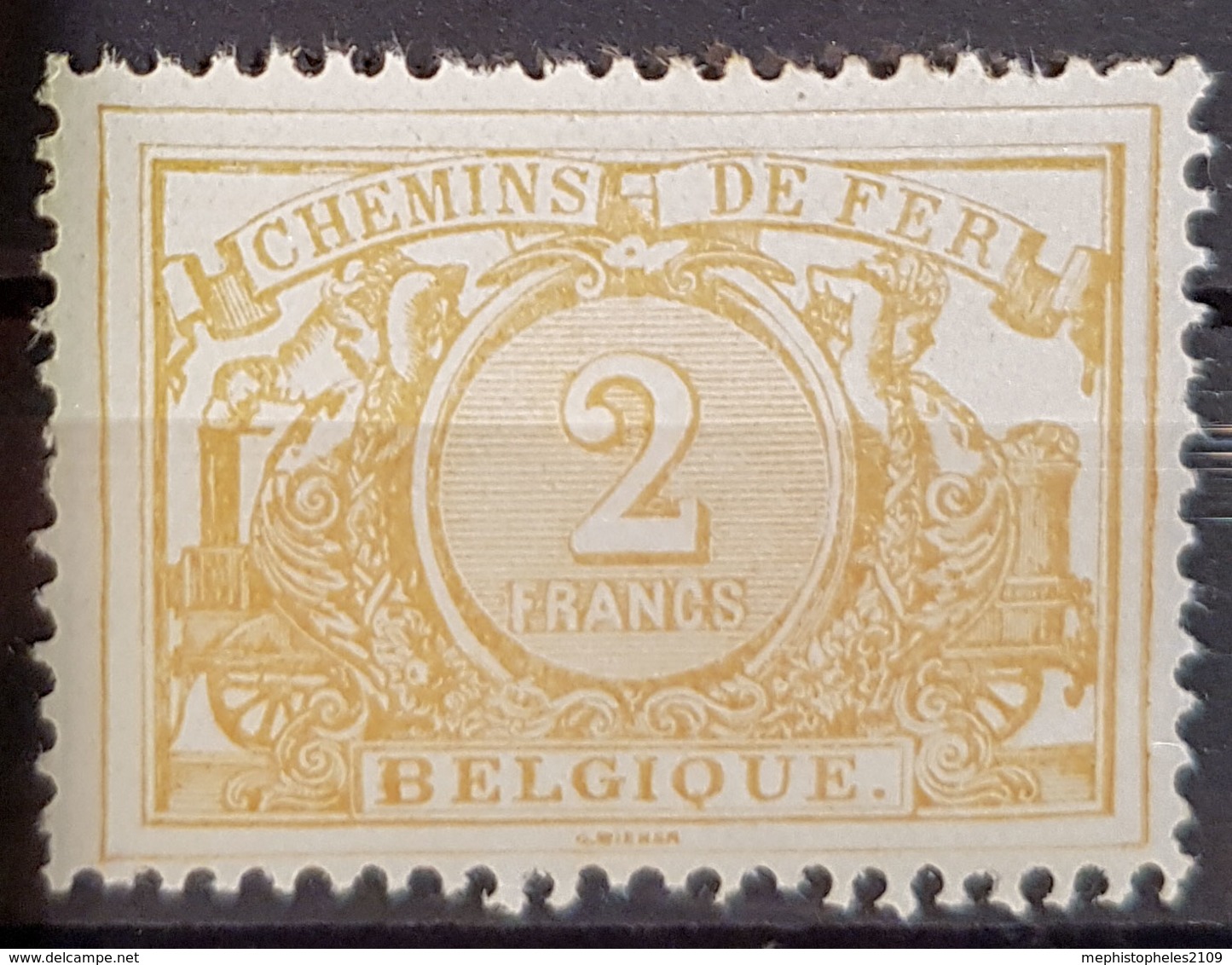 BELGIUM 1897 - MLH - Sc# Q24 - 2F - Autres & Non Classés