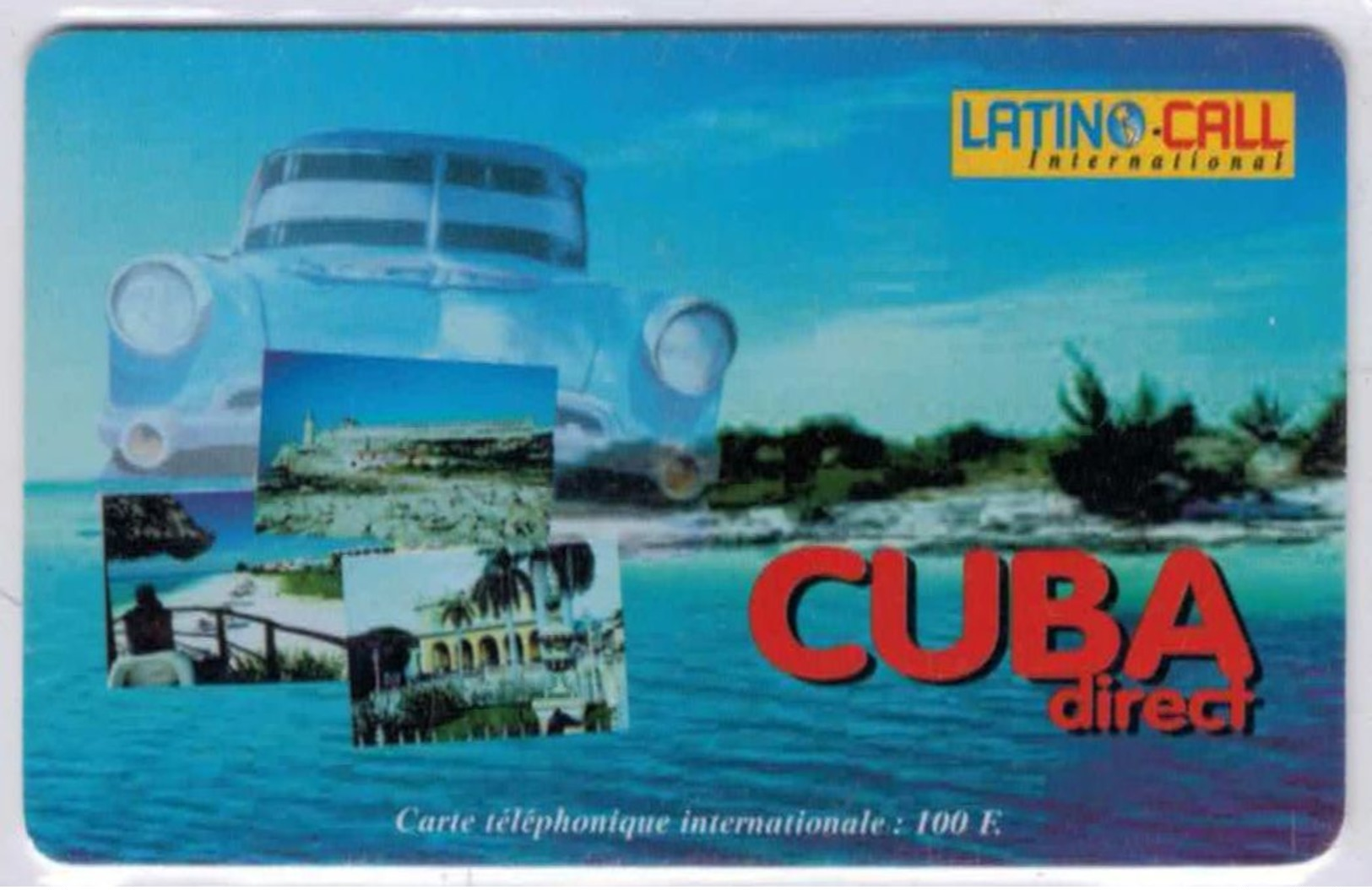 LATINO CALL - Cuba Direct - 100 F  - Rare - Voir Scans - Autres & Non Classés