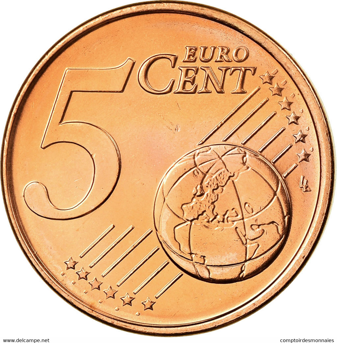 Chypre, 5 Euro Cent, 2012, SPL, Copper Plated Steel, KM:80 - Zypern