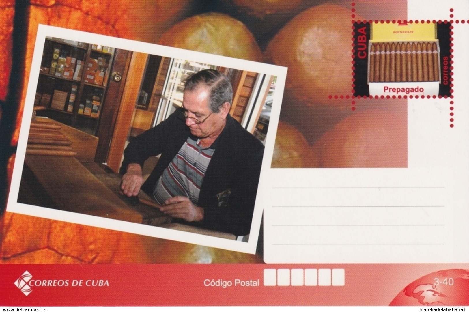 2011-EP-40 CUBA 2011 POSTAL STATIONERY TOBACCO TABACO UNUSED. - Other & Unclassified