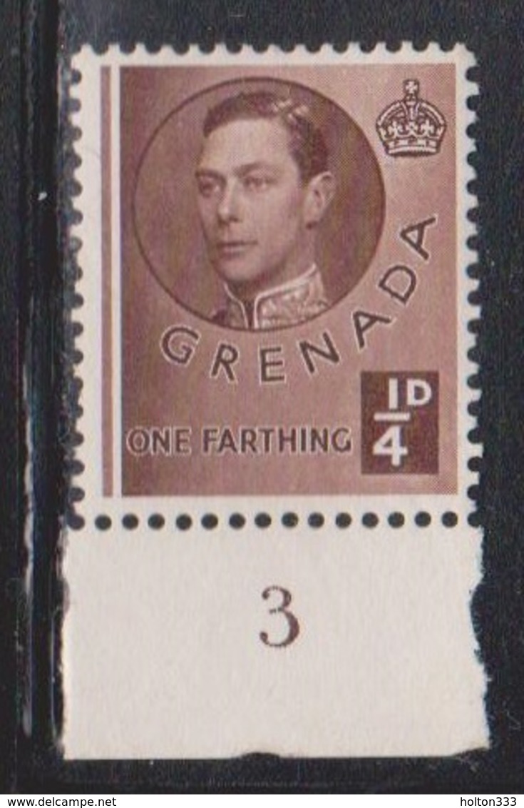 GRENADA Scott # 131 MH - KGVI Definitive With Plate Number - Grenada (...-1974)