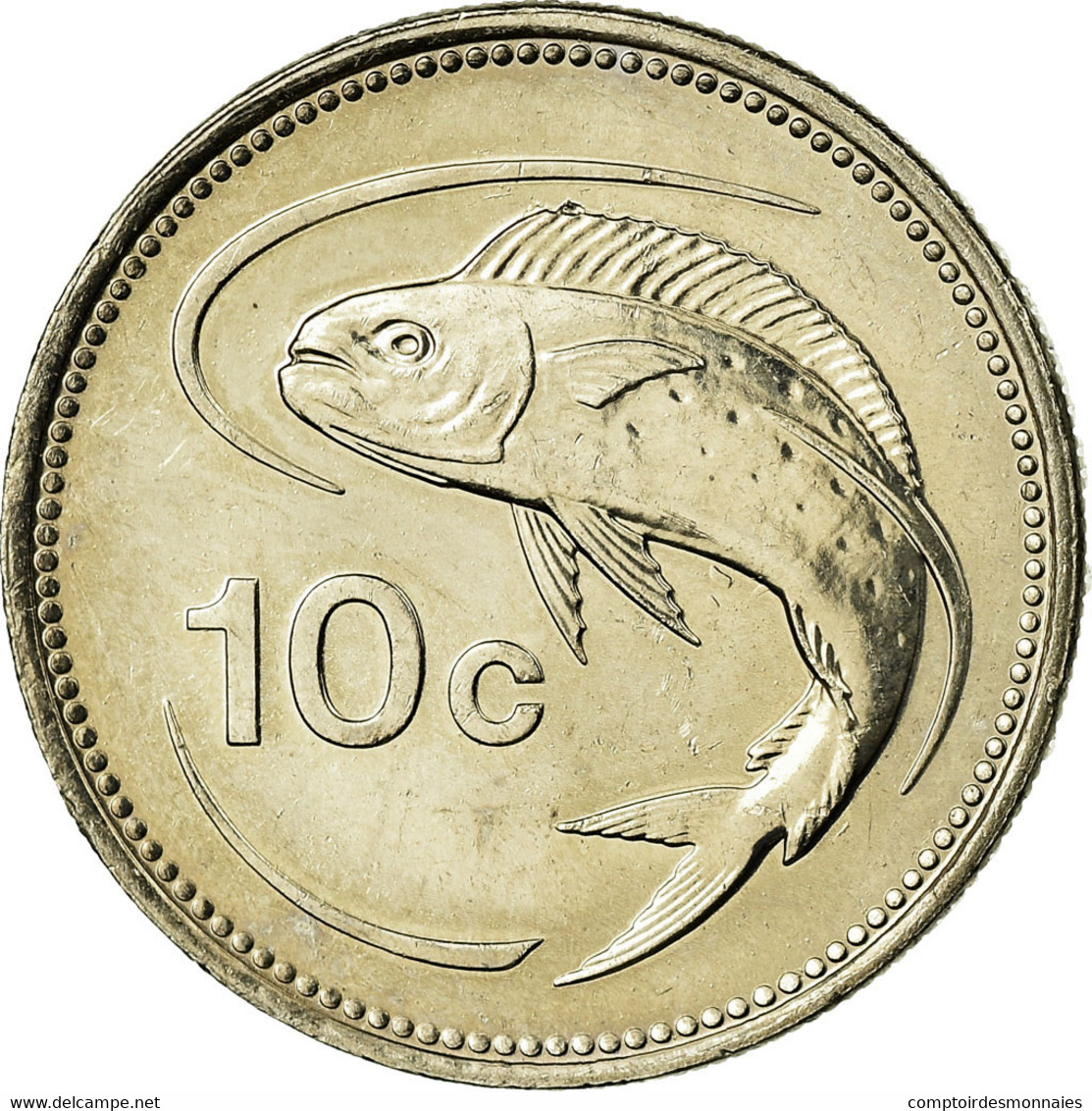 Monnaie, Malte, 10 Cents, 2005, SUP, Copper-nickel, KM:96 - Malta