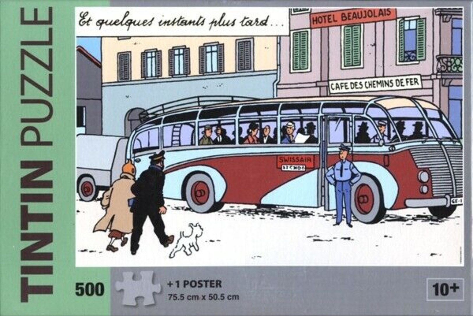 Puzzle Tintin Bus Swissair - Neuf Sous Blister - Puzzles