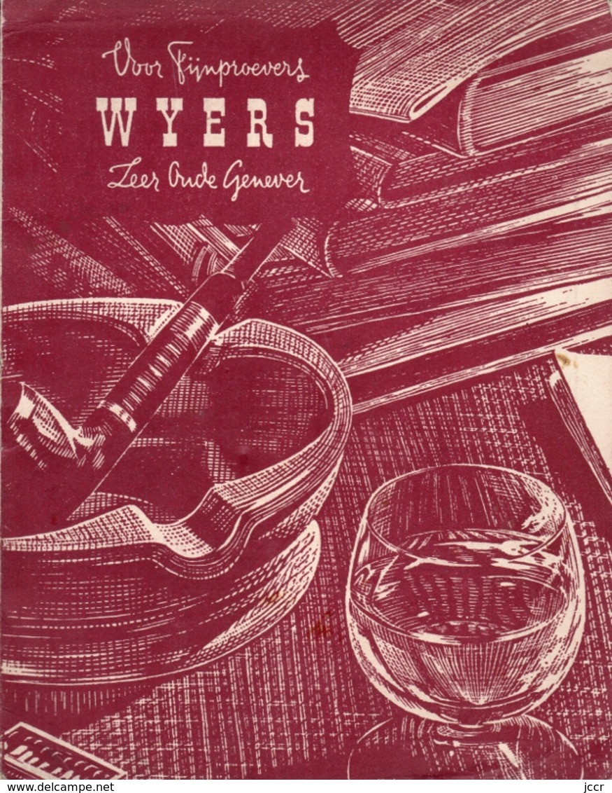 Slijterij H. C. Wyers & Co. Vriesestraat 32 - Dordrecht (Pays-Bas) - Prijscourant Vor Particulieren - December 1955 - Culinaria & Vinos