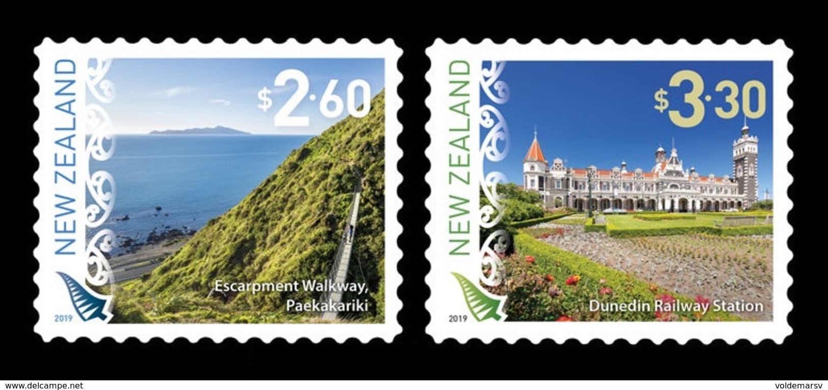 New Zealand 2019 Mih. 3692/93 Scenic Definitives (self-adhesive) MNH ** - Unused Stamps