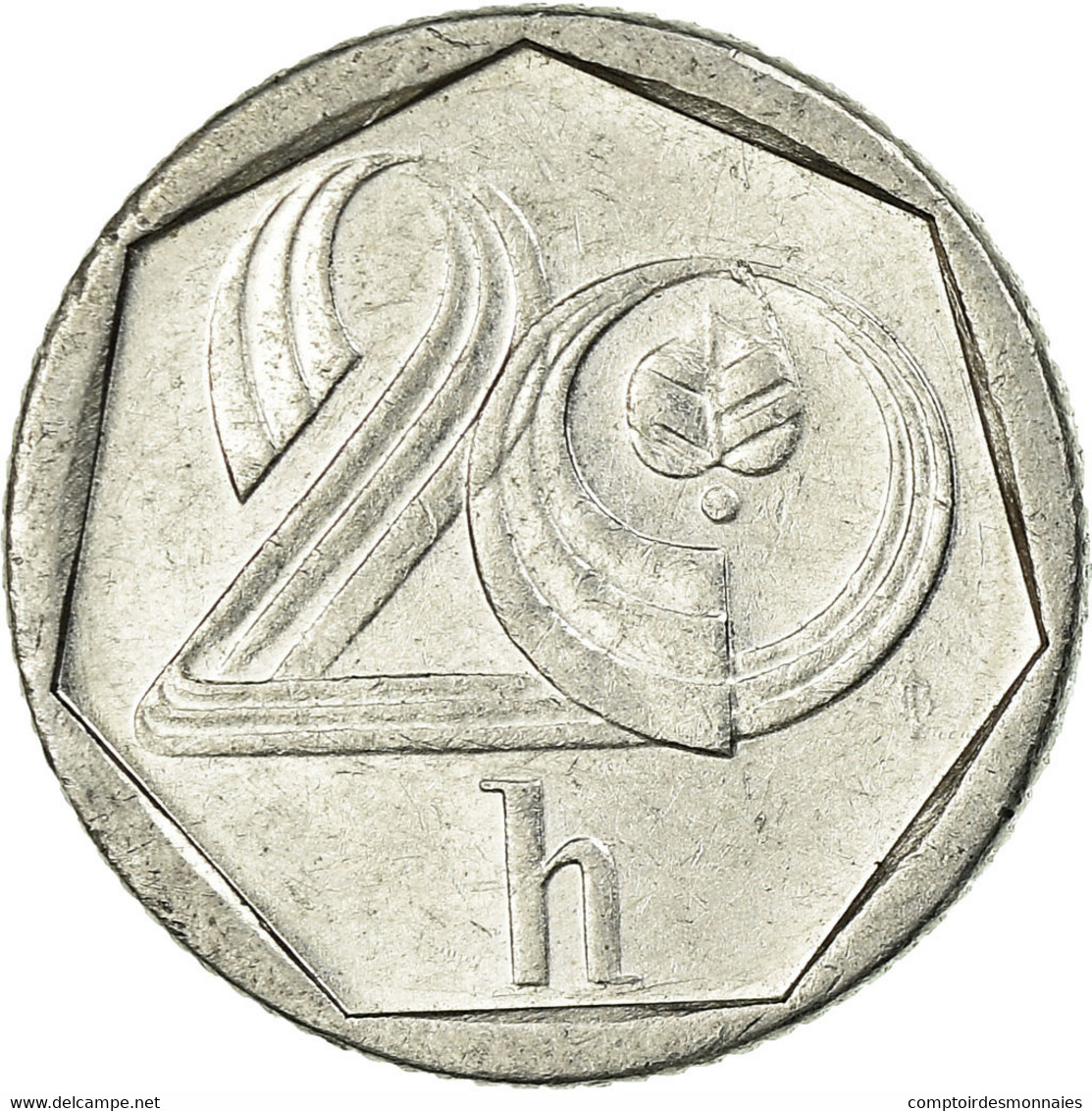 Monnaie, République Tchèque, 20 Haleru, 1993, TB+, Aluminium, KM:2.1 - Tchéquie