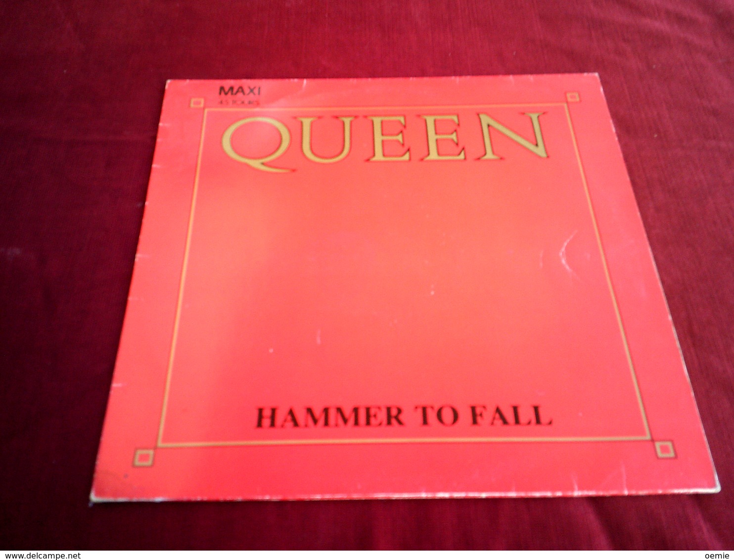 QUEEN  ° HAMMER TO FALL - 45 T - Maxi-Single