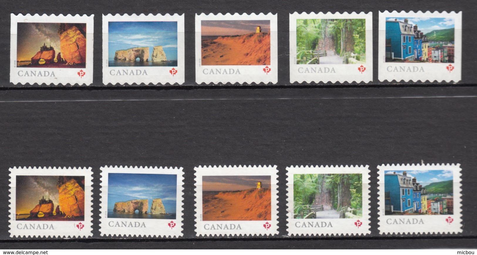 #18, Canada, MNG, Série Complète, Complete Set, - Neufs