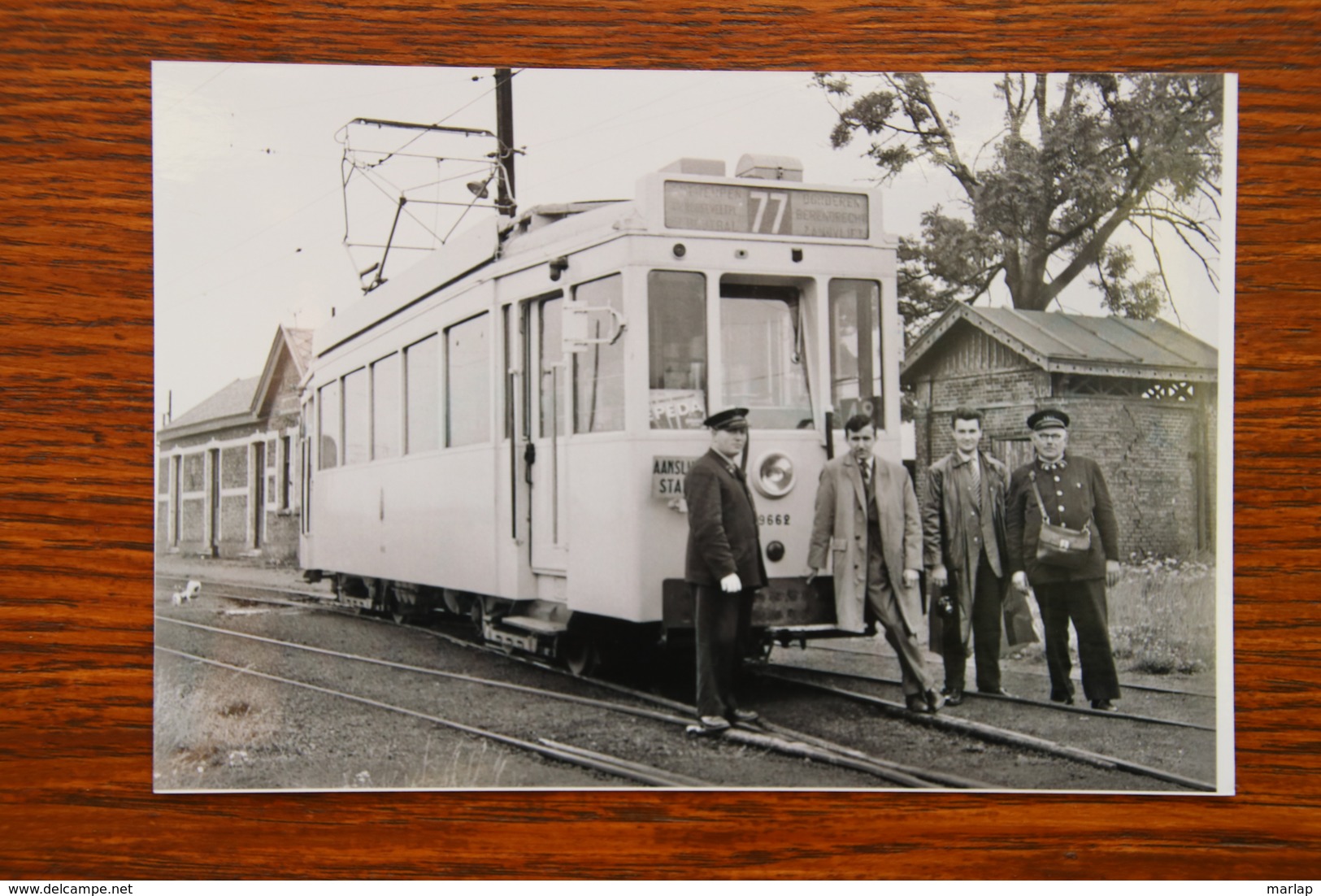 Reproduction Tram - Zandvliet 20-5-1960 (de Backer) - Autres & Non Classés