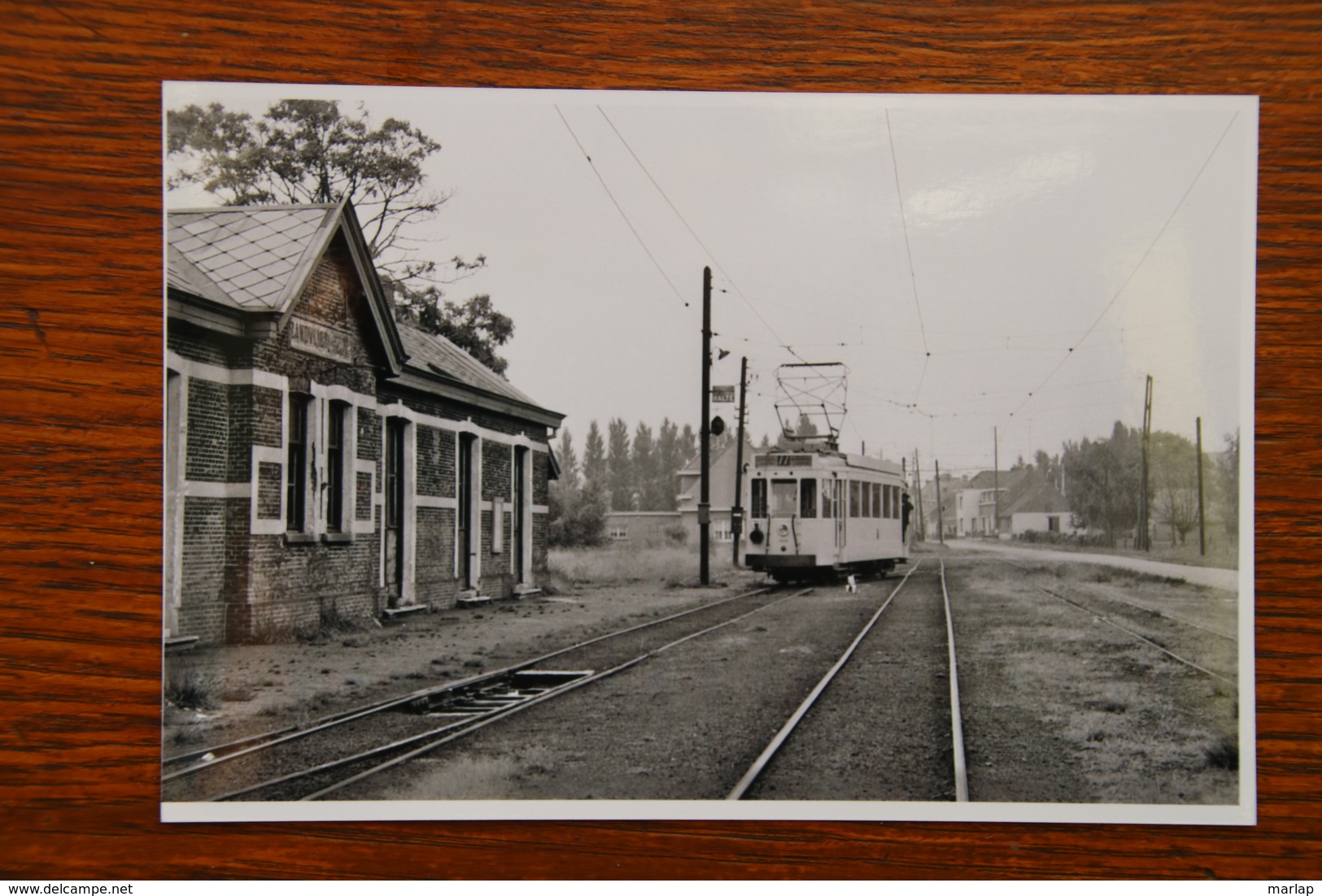 Reproduction Tram - Zandvliet Terminus,douanekantoor 1959 (de Backer) - Autres & Non Classés