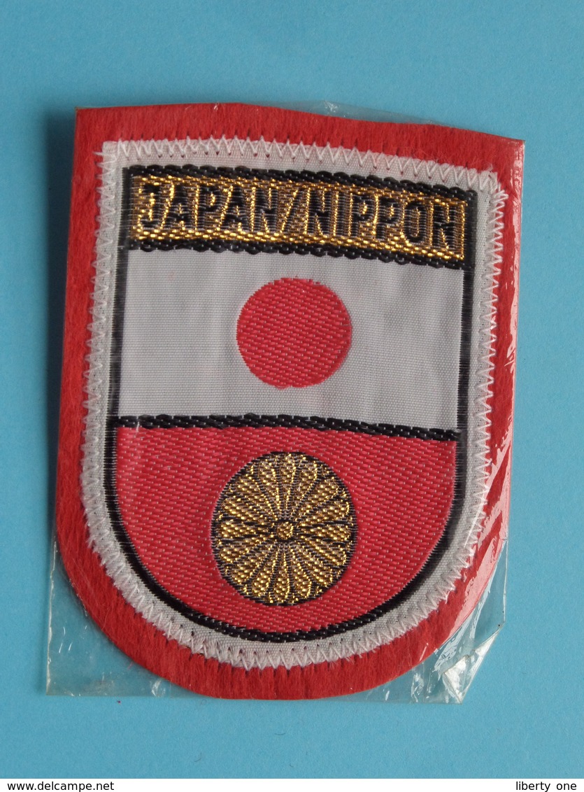 JAPAN / NIPPON : BADGE 7 X 5,5 Cm. () Zie / Voir / See Photo ! - Ecussons Tissu