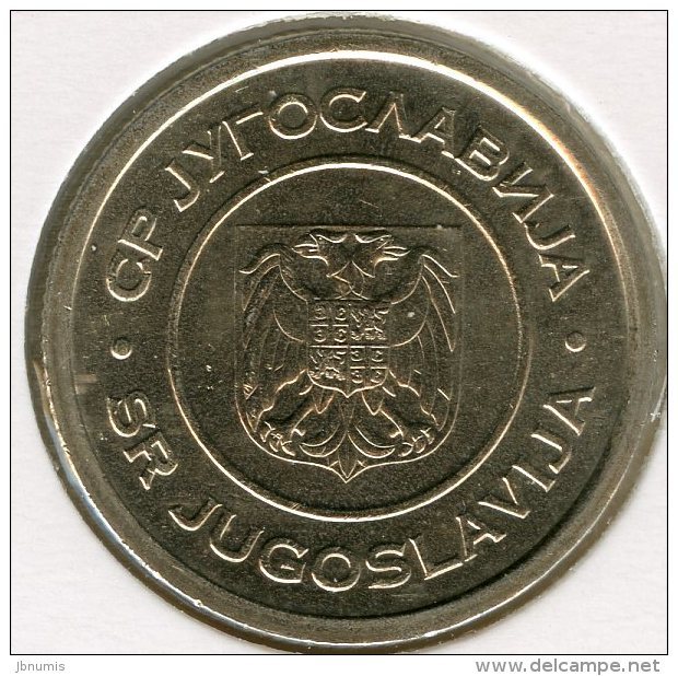 Yougoslavie Yugoslavia 5 Dinara 2000 Unc KM 182 - Yougoslavie