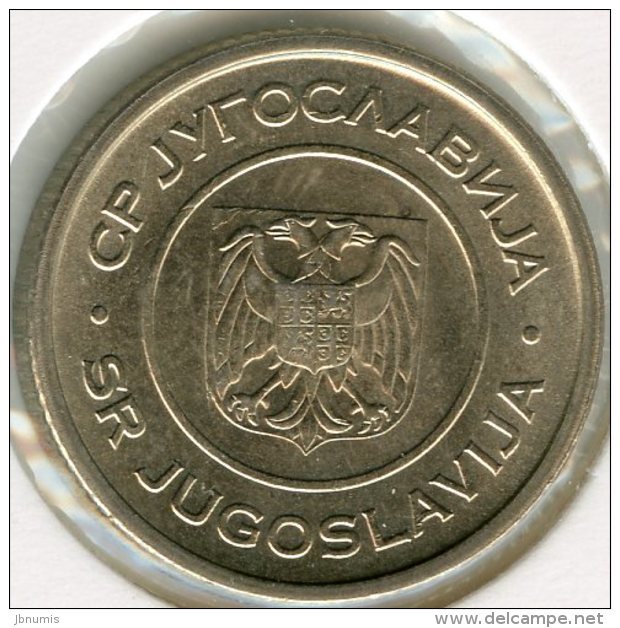 Yougoslavie Yugoslavia 1 Dinar 2000 UNC KM 180 - Yougoslavie