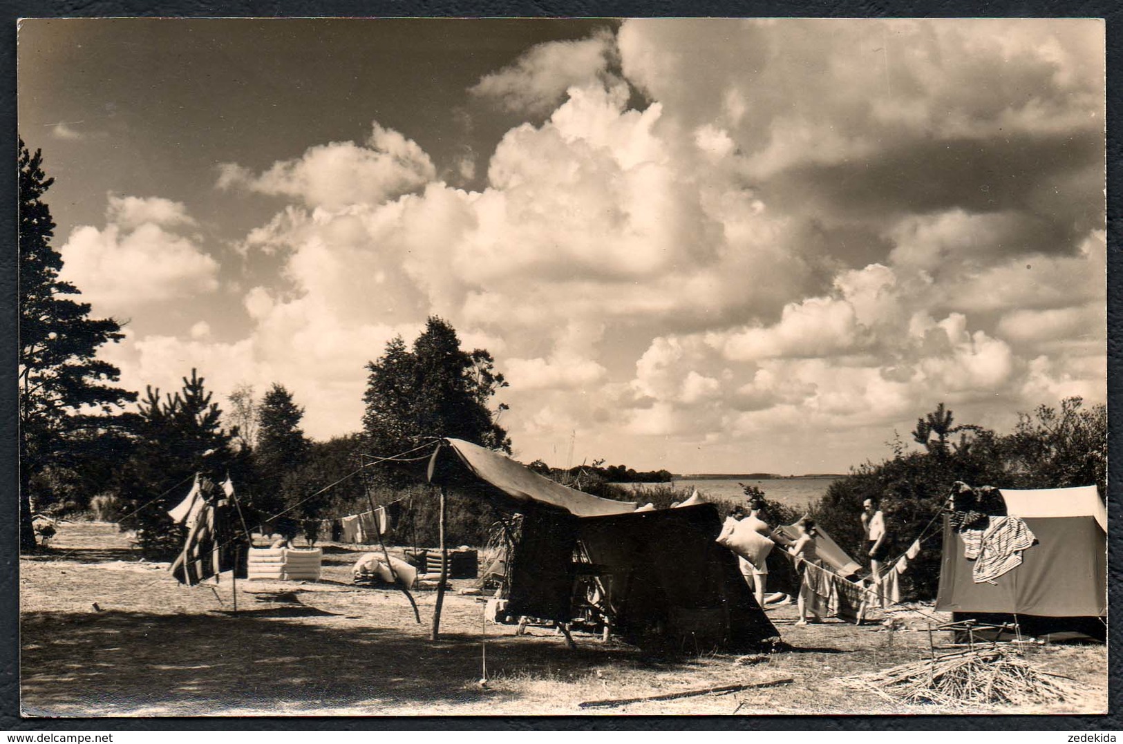 C7326 - TOP Röbel Müritz - Zeltplatz Boeker Mühle II - Foto Hanich Handabzug - Roebel