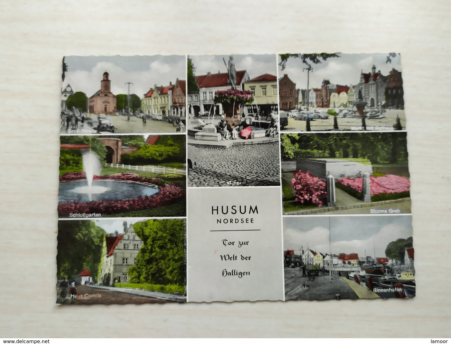 AK Postkarte Husum Schleswig Holstein - Husum