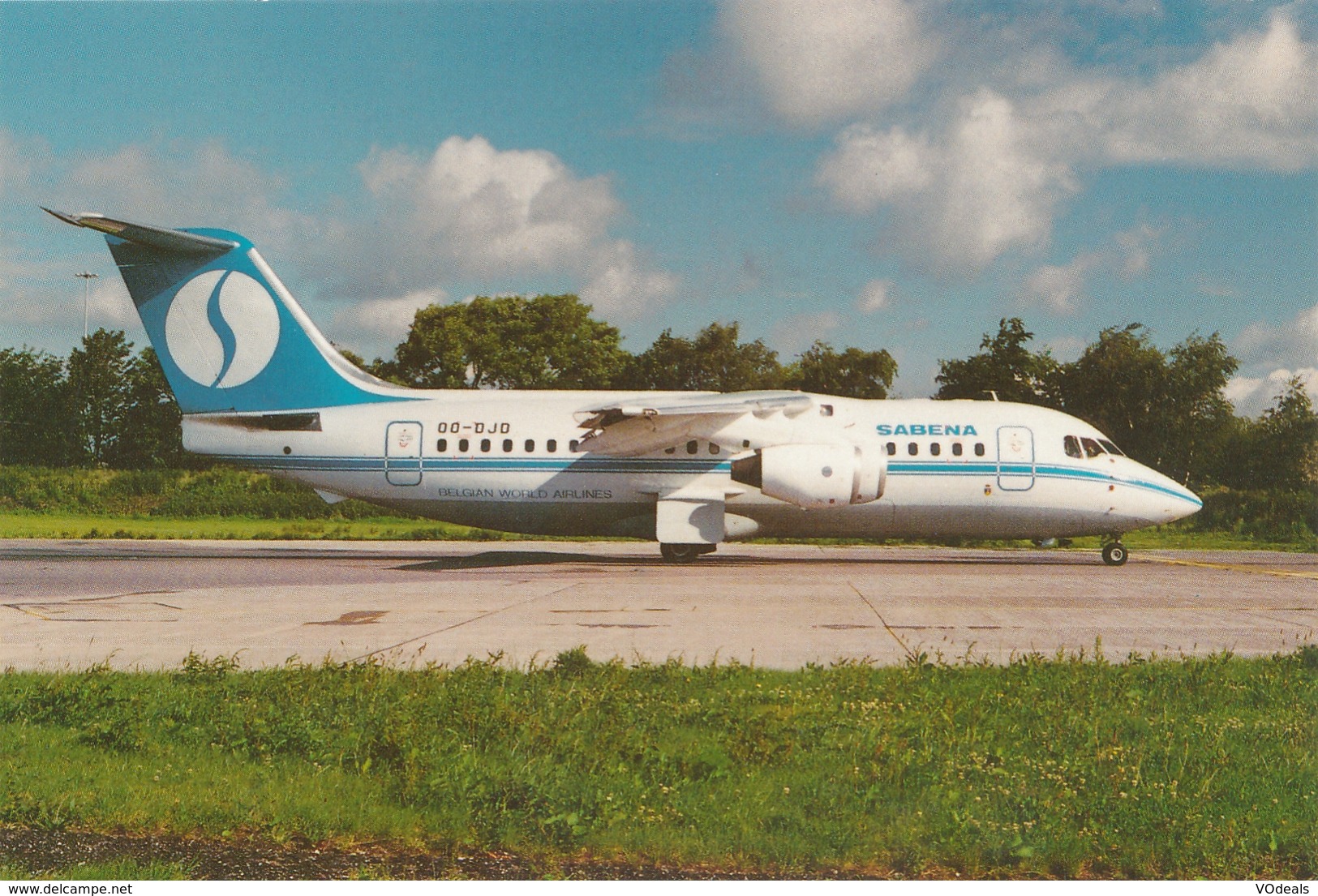 CP - Avion - Vliegtuig - Sabena - Avro (BAe 146-200) - OO-DJD - Autres & Non Classés
