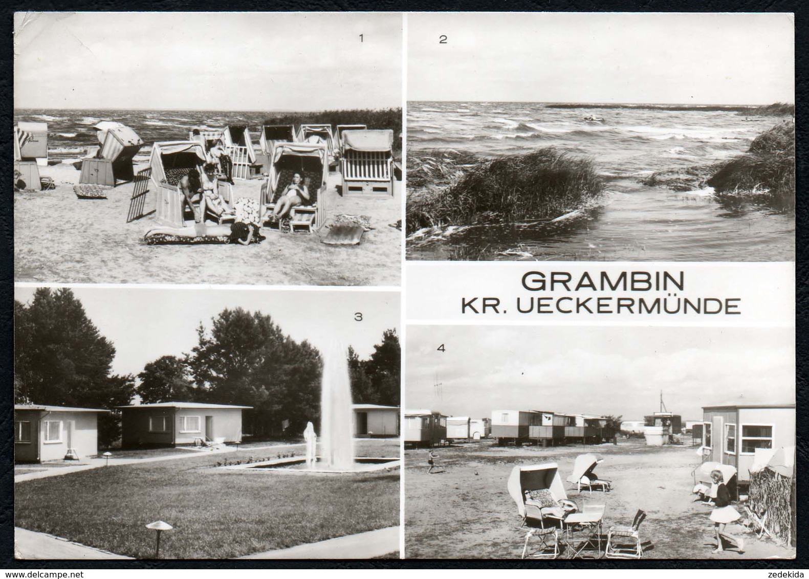 C7330 - Grambin Kr. Ückermünde Ueckermünde - MBK Urlaubersiedlung Haffblick Zeltplatz - Bild Und Heimat Reichenbach - Ückermünde