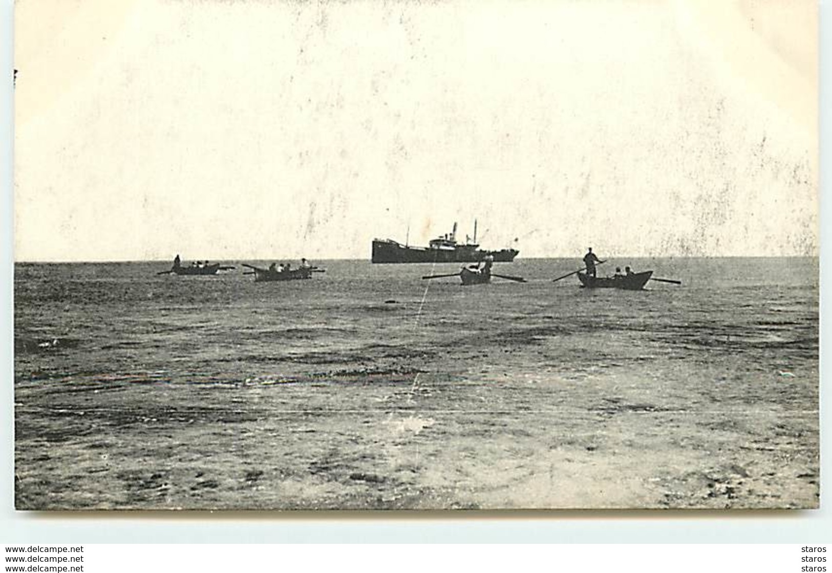 SEYCHELLES - Loading Of Mangrove Bark At Menai Island - Seychelles