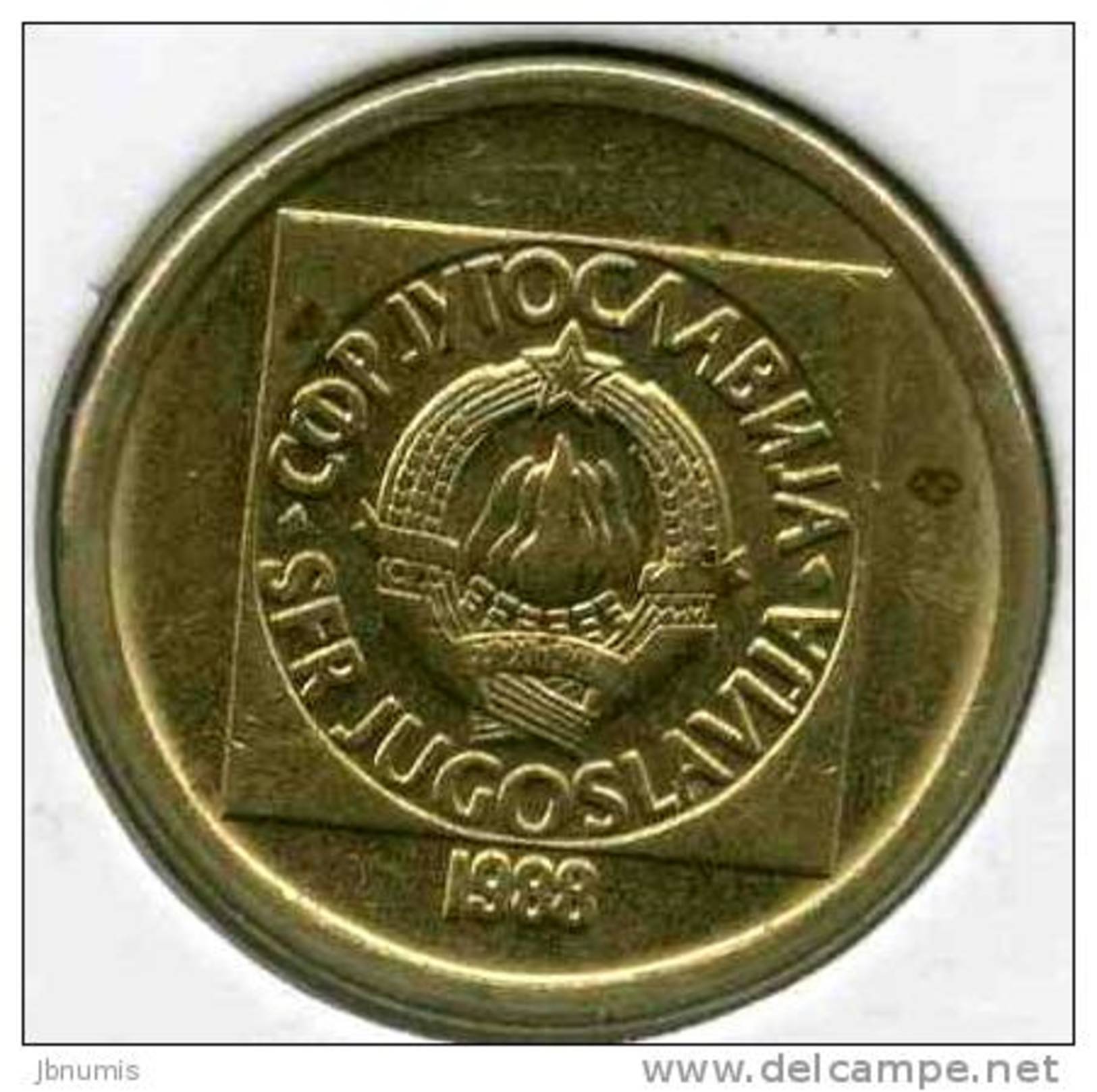 Yougoslavie Yugoslavia 10 Dinara 1988 KM 131 - Yougoslavie